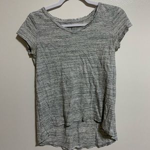 A plain gray shirt